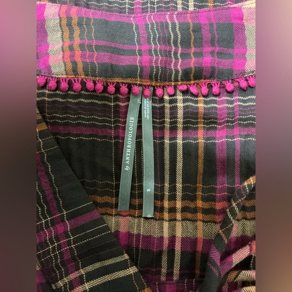 Anthropologie Long sleeve Lace up Dolman Top Size Small - Picture 11 of 13